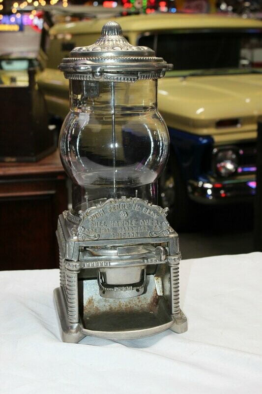 Chicago Gumball Machine Ornate/Rare