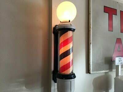 Vintage 1920’s Koch Barber Pole