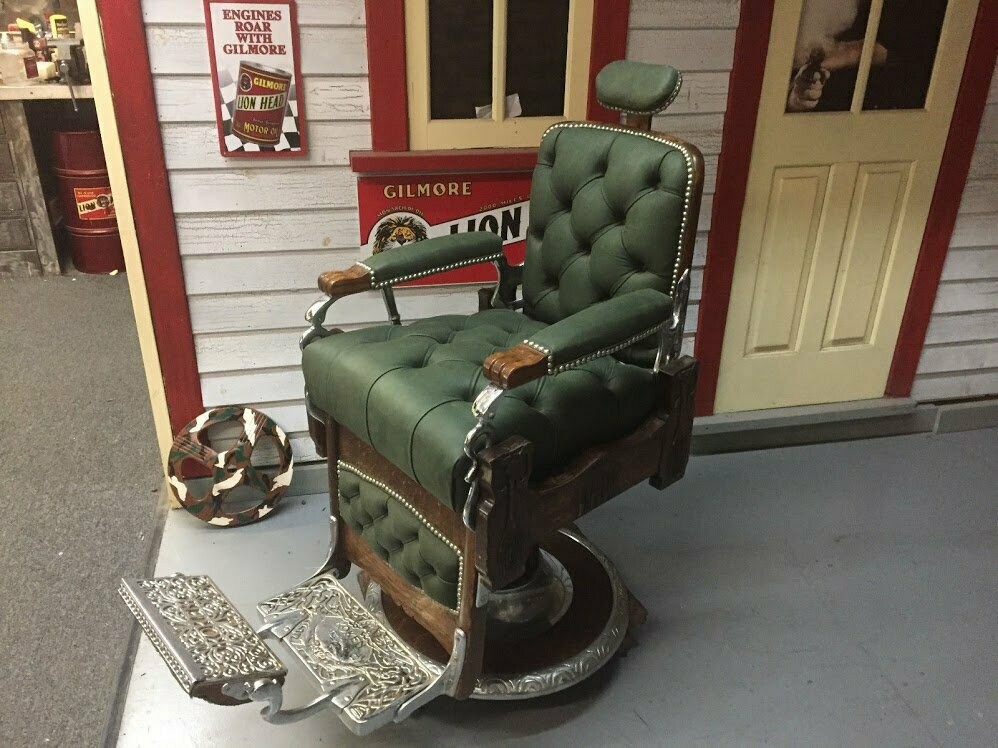 Koken Wooden Barber Chair