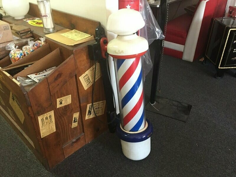 Koken Barber Pole Model 118