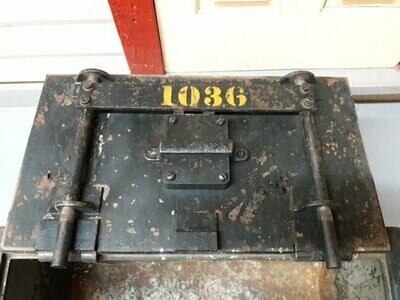 Old Railroad Strongbox with Original Key