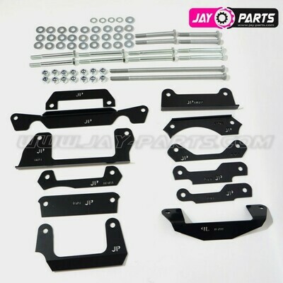 JAY PARTS FRAME REINFORCEMENT KIT SCRAMBLER SPORTSMAN - JP0008
