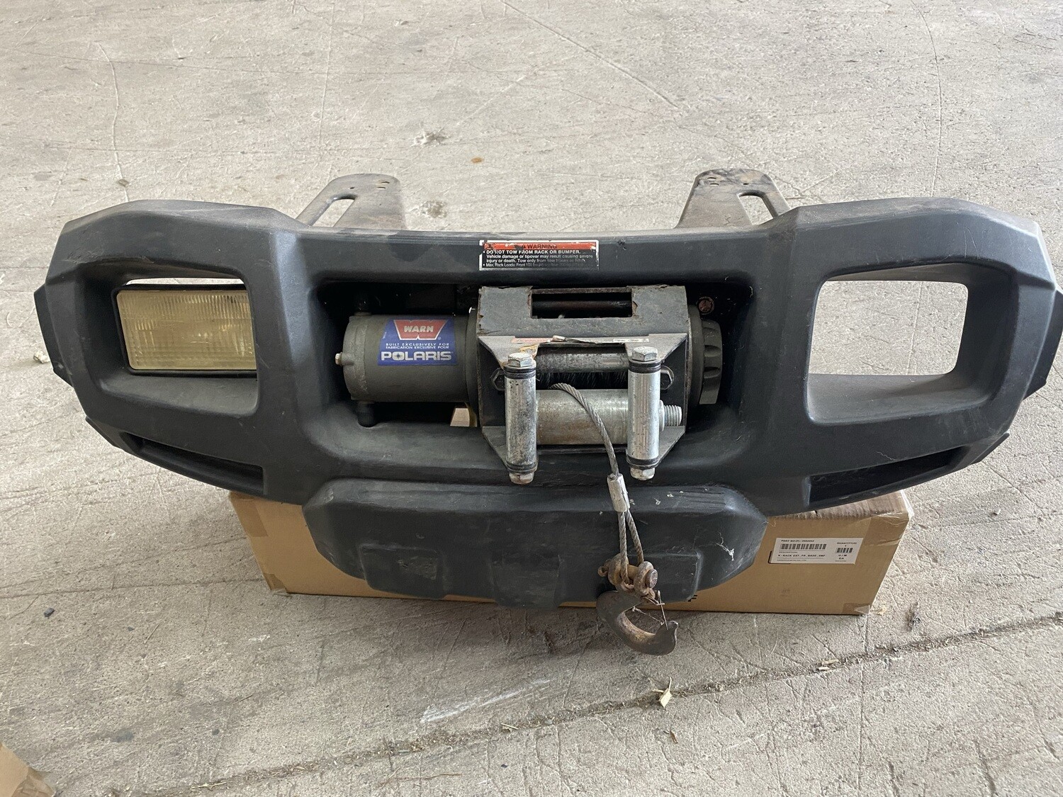 Polaris Bumper W/Winch