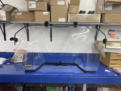 RZR Pro XP Lock &amp; Ride Poly Rear Panel, 4-Seat