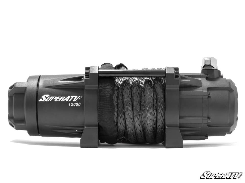 12,000 LB. WINCH (WITH WIRELESS REMOTE &amp; SYNTHETIC ROPE)