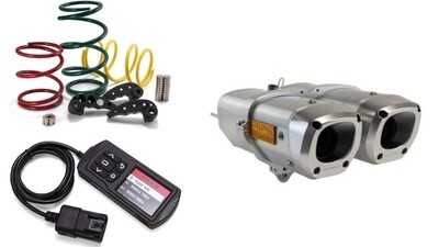 RJWC Polaris S Model Combo Kit (Exhaust, PV3 + Tune, and Clutch Kit)