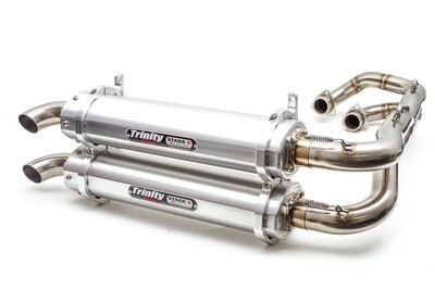 TRINITY RACING RZR GENERAL 1000 / RZR 1000S / RZR 900S EXHAUST - DUAL FULL SYSTEM