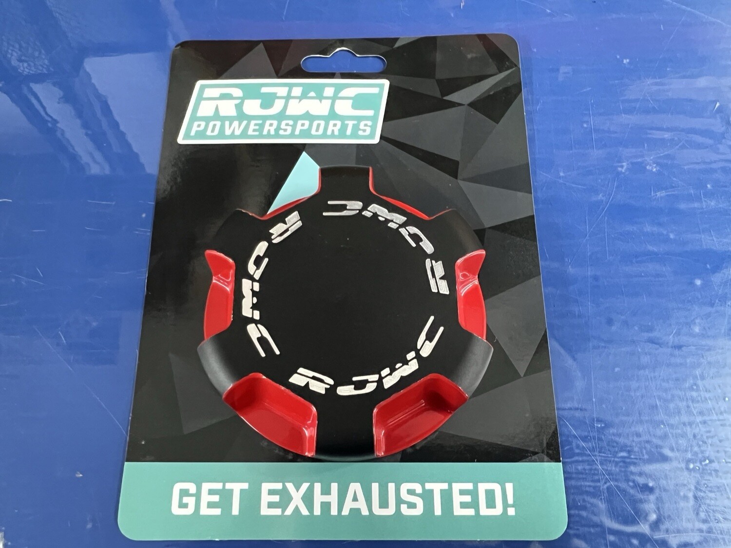 RJWC POLARIS SPORTSMAN SCRAMBLER INDY RED/BLACK GAS CAP