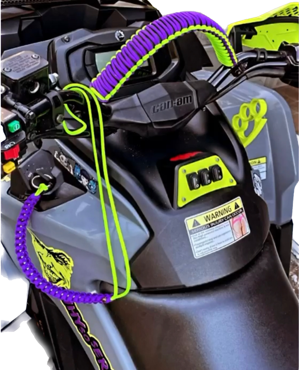 ATV HANDLEBAR MUD GRIP / GRAB STRAP