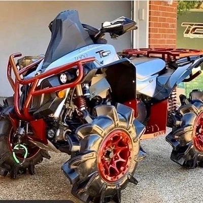 Lucky 7 Can Am Renegade G2 Custom Metal Floorboards