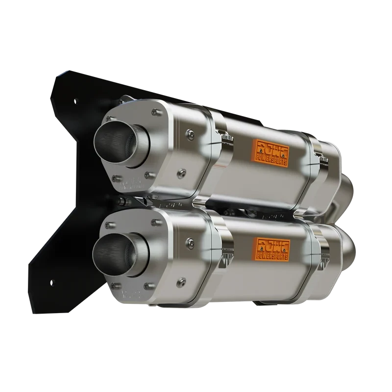RJWC RZR XP Turbo Dual APX Exhaust