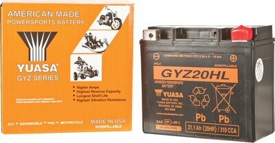 YUASA BATTERY SPORTSMAN/SCRAMBLER 48&quot; - GYZ20HL