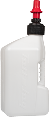 TUFF JUG UTILITY CONTAINER WHITE W/BLUE CAP 5GAL