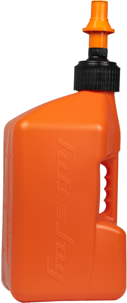 TUFF JUG UTILITY CONTAINER ORANGE W/ ORANGE CAP 5GAL