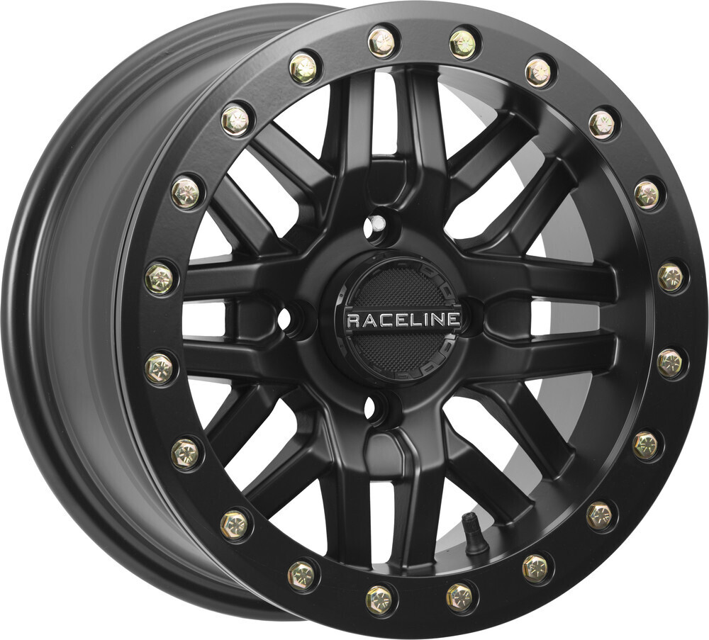 RACELINE RYNO BDLK WHEEL 14X7 4/156 5+2 (+10MM) BLACK