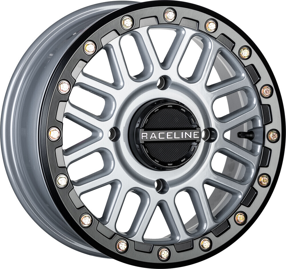 RACELINE PODIUM BDLK WHEEL 14X7 4/156 5+2 (+10MM) STEALTH GREY