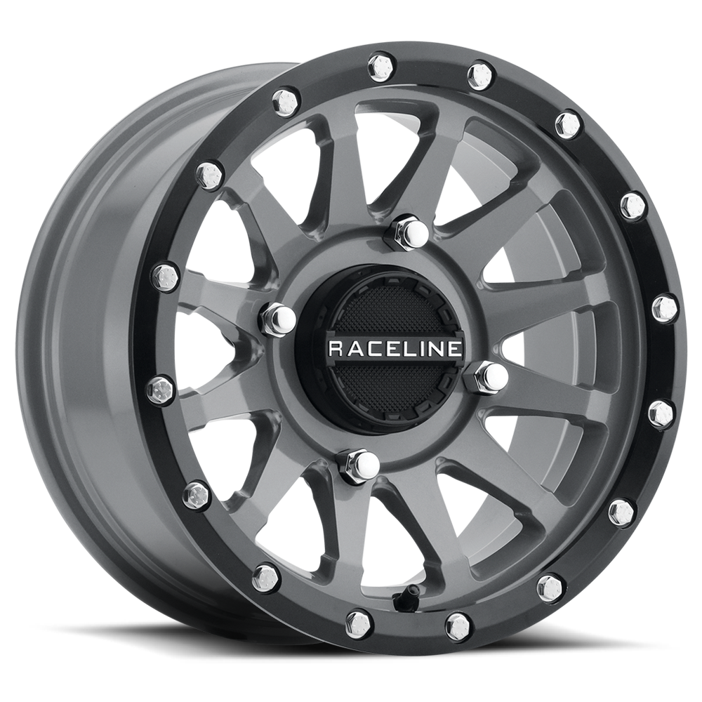 RACELINE TROPHY WHEEL 14X7 4/156 5+2 (+10MM) STEALTH GREY