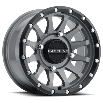 RACELINE TROPHY WHEEL 14X7 4/156 5+2 (+10MM) STEALTH GREY