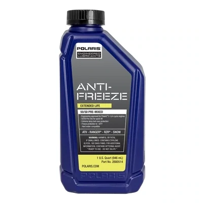 50/50 Premix Extended Life Antifreeze, Snowmobiles and ORV Aluminum Cooling Systems