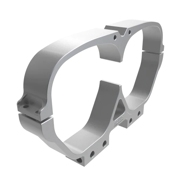 Dual clamp, complete (side by side)