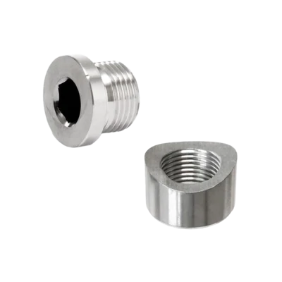 Lambda bung for welding with plug M18