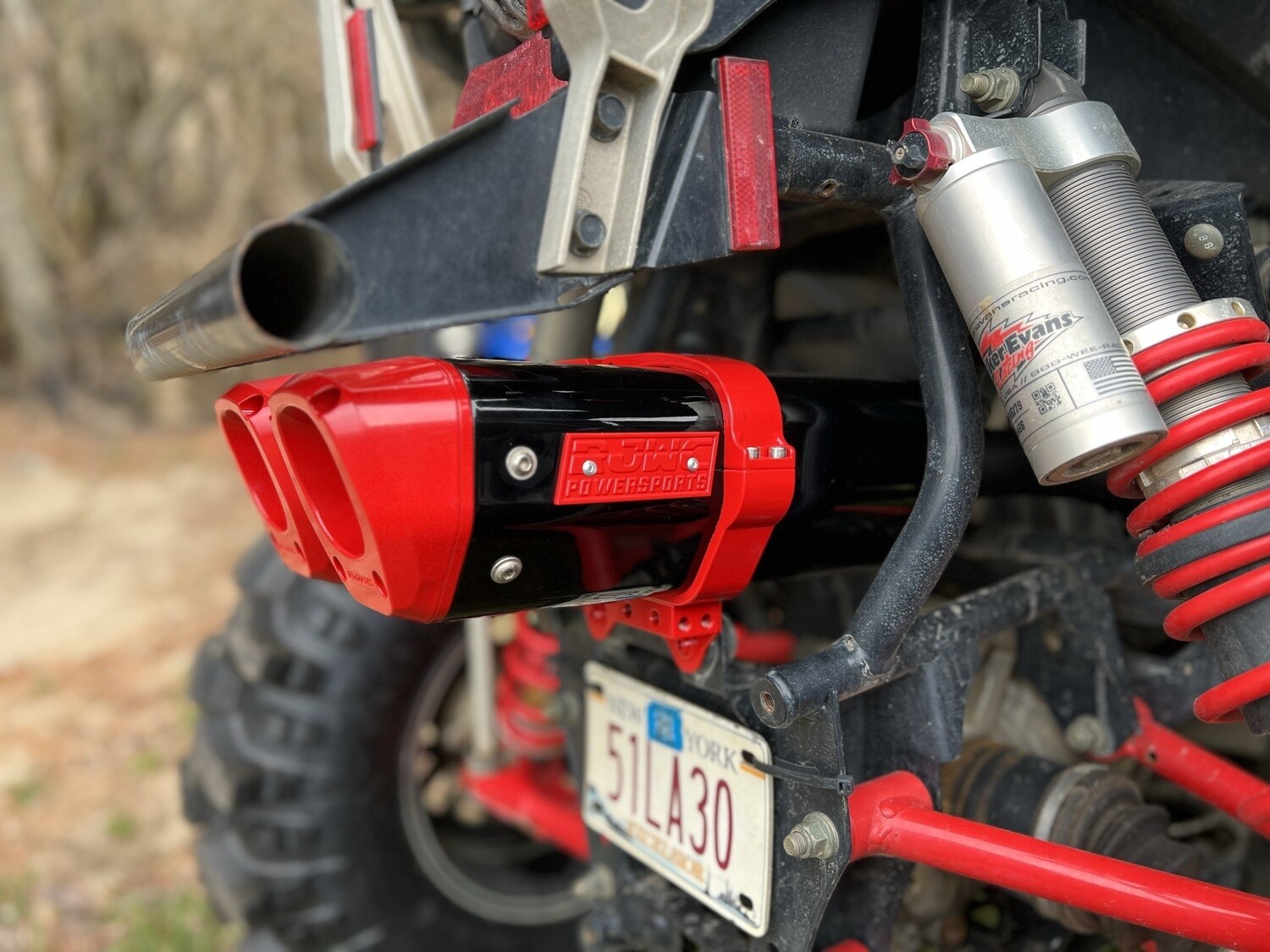 RJWC Exhaust Cerakoting + Powder Coating