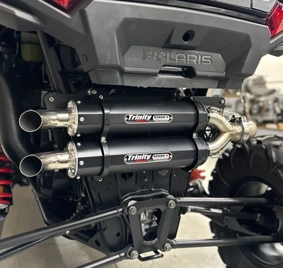 TRINITY RACING 2024+ RZR XP 1000 SLIP ON EXHAUST