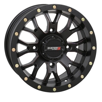 SYSTEM 3 ST3 WHEEL 18X7 4+3 (+10MM) 4/137 MATTE BLACK