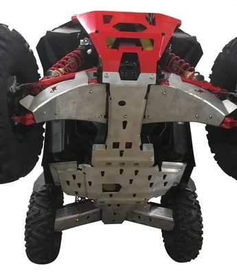 RICOCHET OFF-ROAD POLARIS SCRAMBLER 1000 S 7-PIECE ALUMINUM SKID PLATE