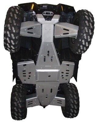 RICOCHET OFF-ROAD POLARIS SPORTSMAN 1000 8-PIECE ALUMINUM OR WITH UHMW LAYER SKID PLATE