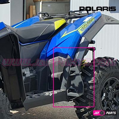 REAR FENDER FLARES POLARIS SCRAMBLER 850 1000