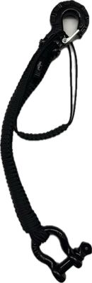 TowCord Timmy - Black/Black 28” TowCord Paracord