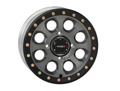 SYSTEM 3 SB7 BL WHEEL 14X7 4+3 (+10MM) 4/156 MATTE TITANIUM
