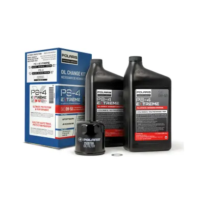 Full Synthetic Oil Change Kit, 2 Qts. Of PS-4 Extreme Engine Oil, 1 Oil Filter and Crush Washer, Part 2890055