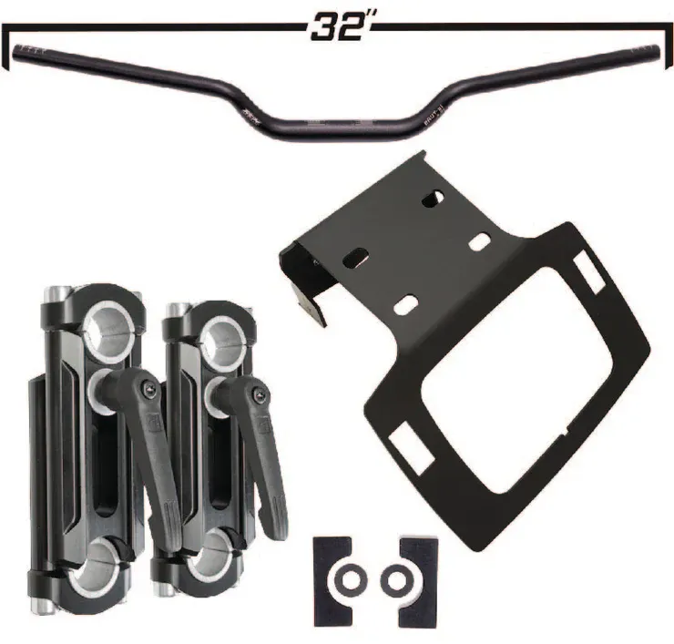 Polaris Scrambler 1000 S 55&quot; Handlebar Riser Combo Kit