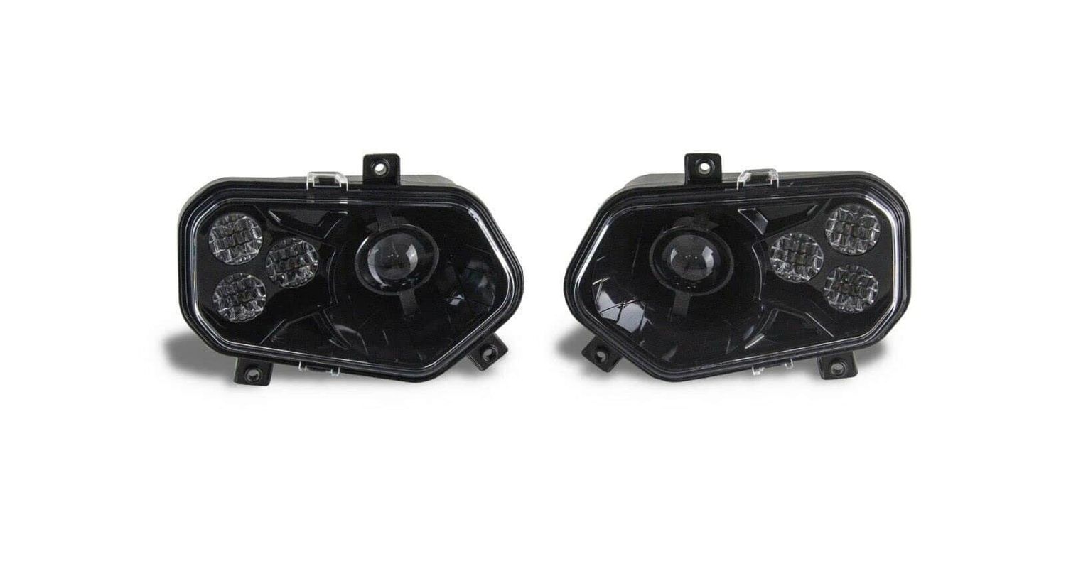 POLARIS SCRAMBLER LED LIGHTS 850-1000 W/ ADAPTER HARNESS