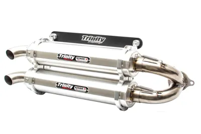 TRINITY RACING RZR TURBO/S EXHAUST - SLIP ON