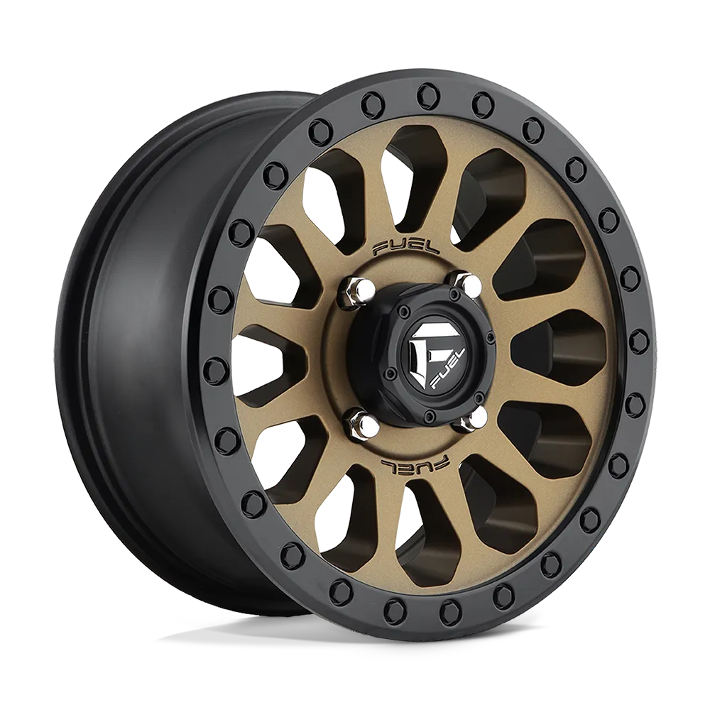 D600 VECTOR UTV MATTE BRONZE BLACK BEAD RING 4x137 15x7 38MM