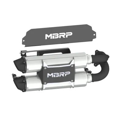 MBRP 2020 -2024 Polaris RZR Pro XP / Turbo R Stacked Dual Slip-on Exhaust