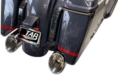 TAB PERFORMANCE 50 Cal - Slip-On Mufflers - Chrome