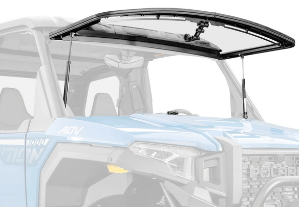 Polaris Xpedition Scratch-Resistant Flip Windshield