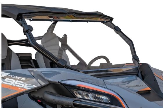 SuperATV CFMOTO ZForce 950 Scratch Resistant Full Windshield
