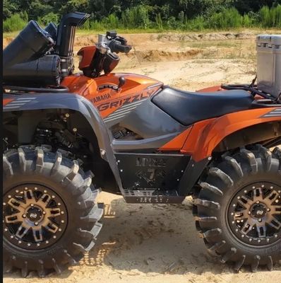 Lucky 7 2007+ Grizzly / Kodiak 550 700 High Clearance Metal Floorboards