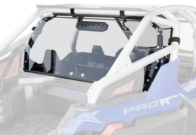 SuperATV Polaris RZR Pro R Rear Vented Windshield