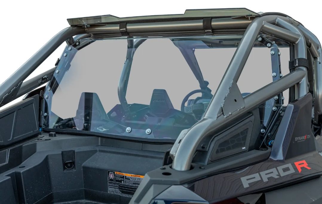 SuperATV Polaris RZR Pro R Rear Windshield