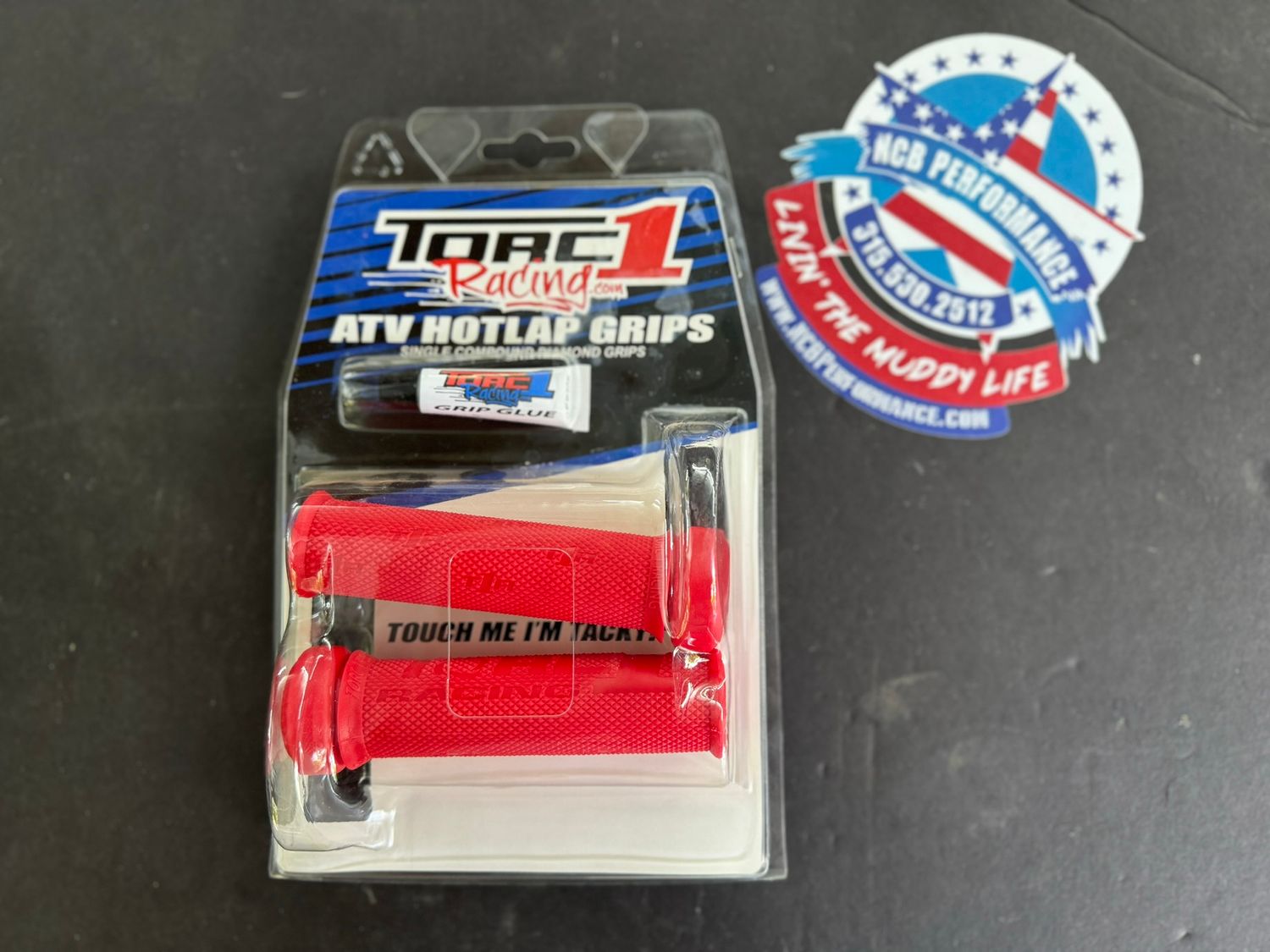 TORC 1 HOT LAP RED GRIPS