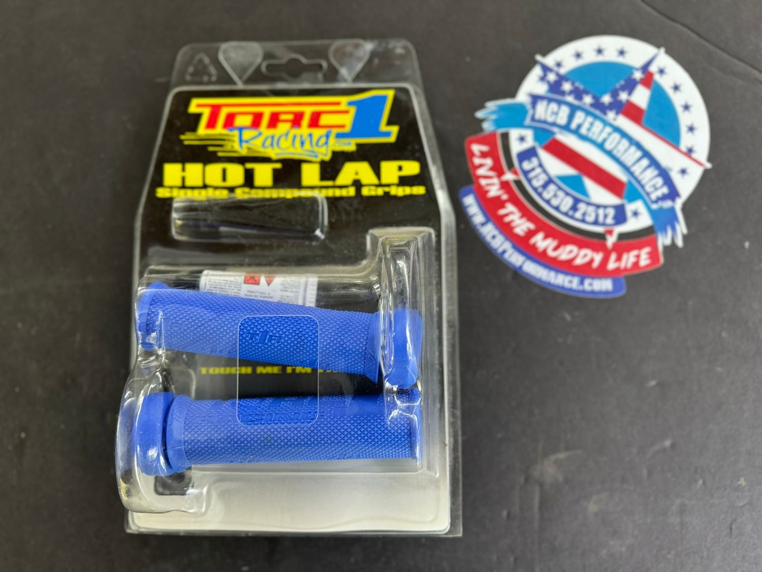 TORC 1 HOT LAP BLUE GRIPS
