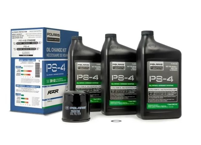 Full Synthetic Oil Change Kit, 2881696, 3 Quarts of PS-4 Engine Oil and 1 Oil Filter