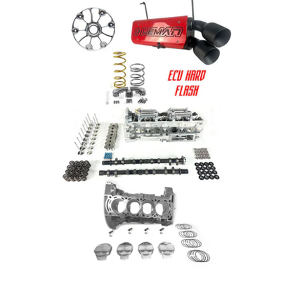 BIKEMAN PRO R STG 5 EXHAUST PERFORMANCE KIT 390 HP