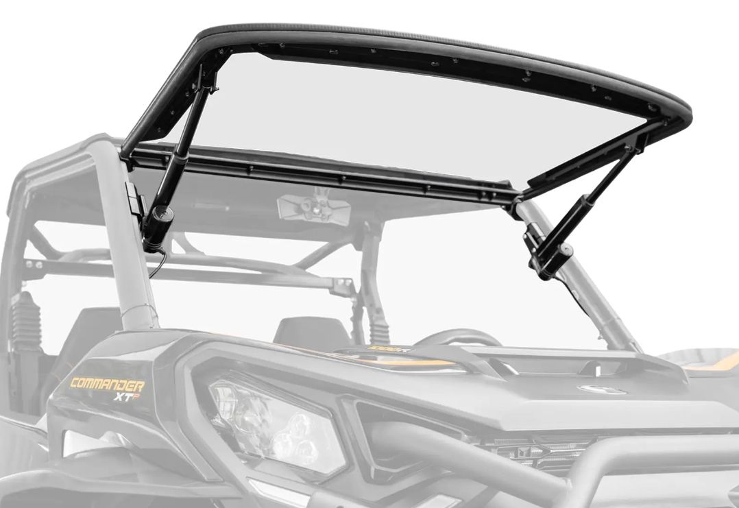 Can-Am Commander MaxDrive Power Flip Windshield